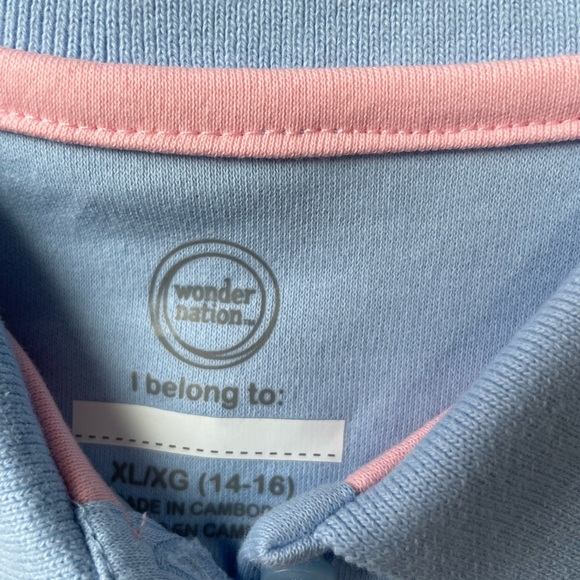 Bundle of Light Blue School Uniform Tops Size Large NEW WITH TAGS - Picture 7 of 11